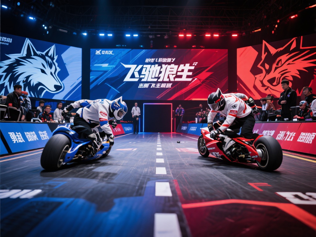 重庆狼队与广州TTG赛前海报解析：狼生飞驰动态展示